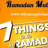 7 Amazing Things You Can Do in the Holy Month of Ramadan